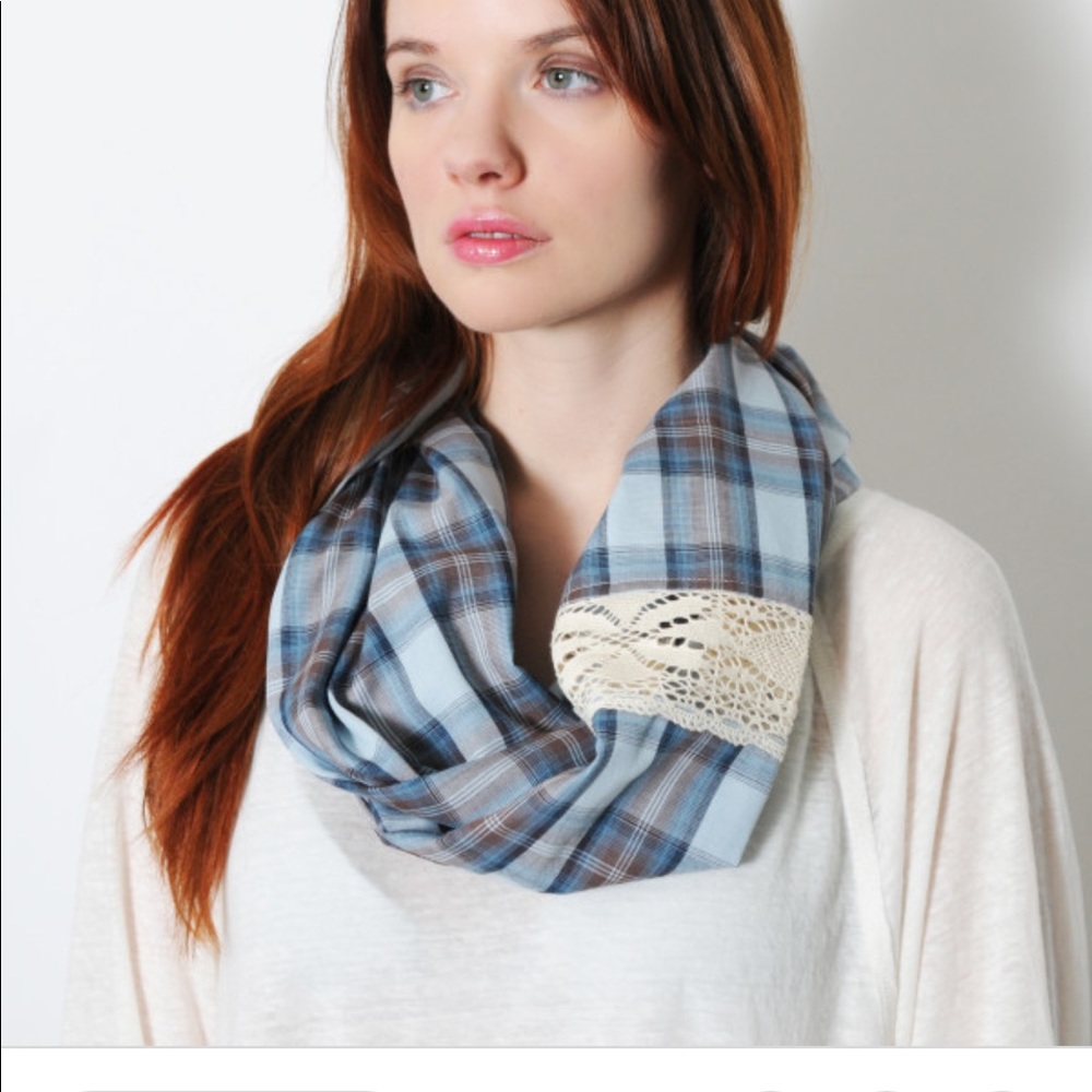 Blue Country Infinity Scarf